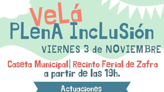 Plena Inclusión celebra este viernes su 'Velá' para dar visibilidad a su colectivo y recaudar fondos