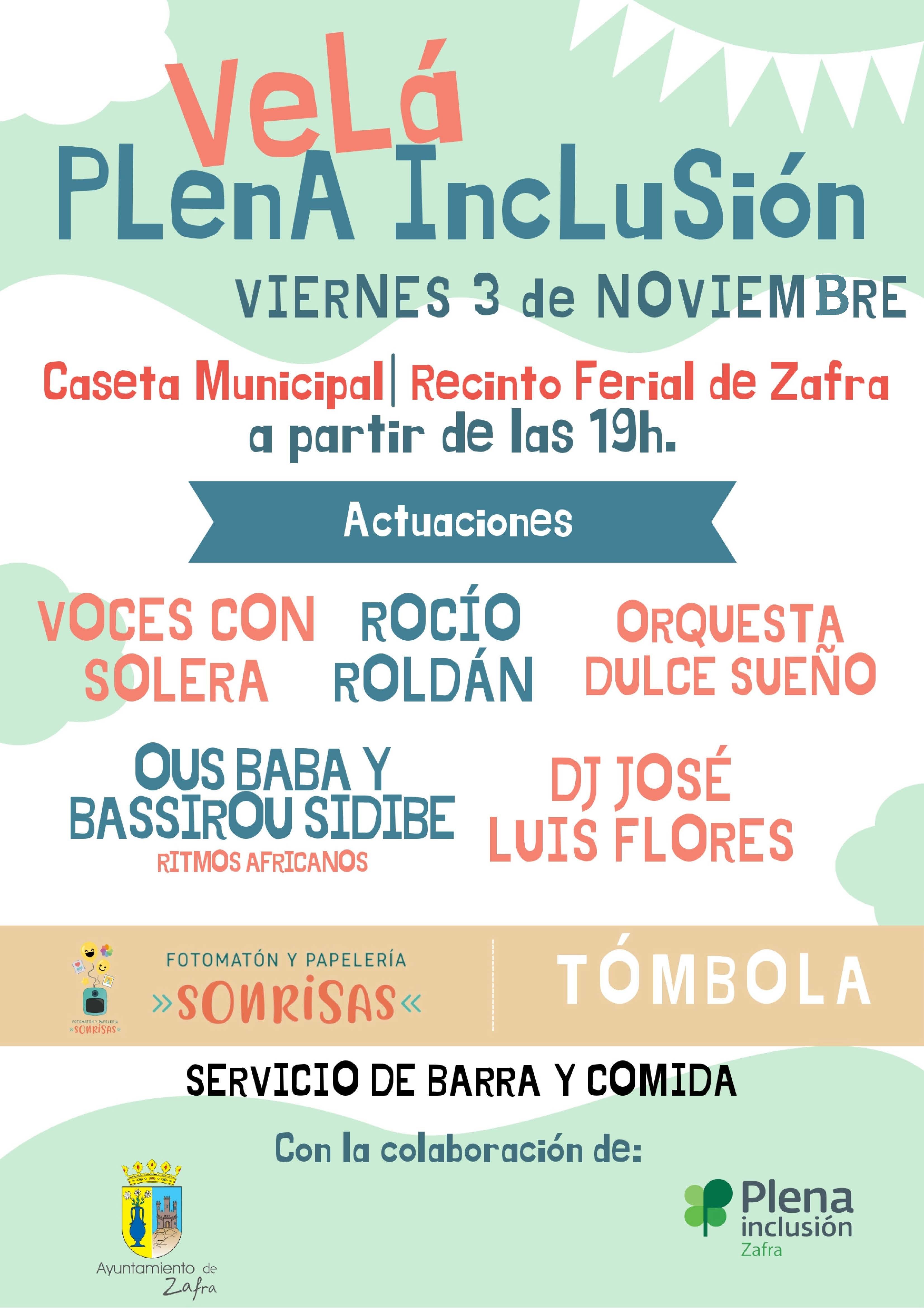 Plena Inclusión celebra este viernes su 'Velá' para dar visibilidad a su colectivo y recaudar fondos
