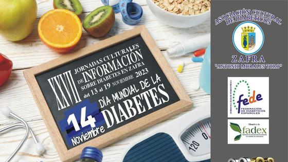La Asociación de Diabéticos celebra del 13 al 19 de noviembre sus Jornadas Culturales de información
