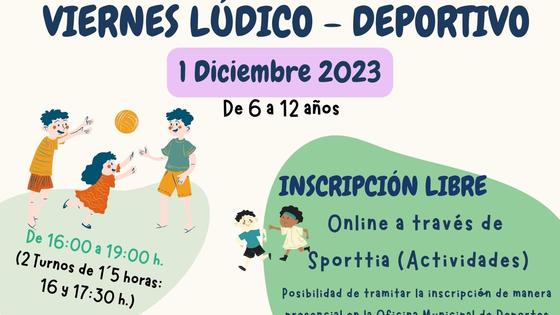 El último Viernes Lúdico-Deportivo se dedicará a los juegos populares
