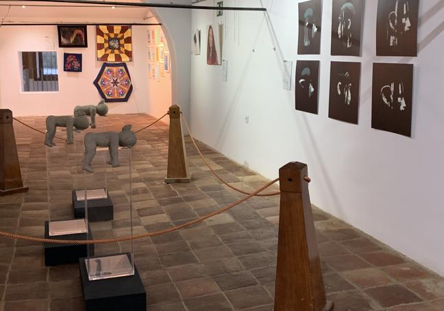 Parte de la exposición en la sala Las Tenerías