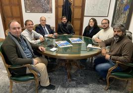 Presentación del evento en el ayuntamiento