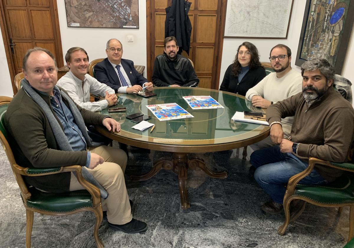 Presentación del evento en el ayuntamiento