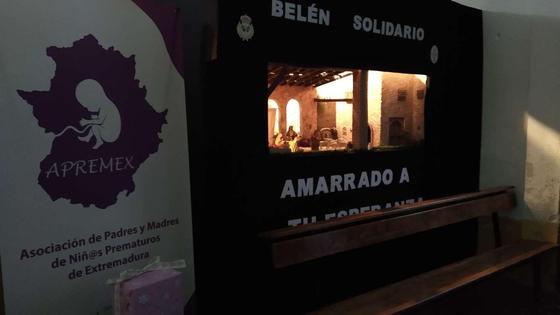 Inaugurado el belén solidario 'Amarrado a tu Esperanza' a beneficio de Apremex