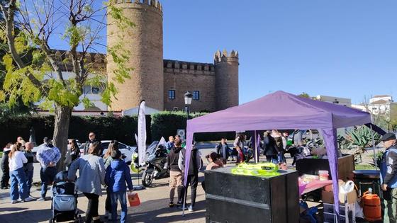 La asociación motera Correcaminos llevó a cabo su recogida solidaria