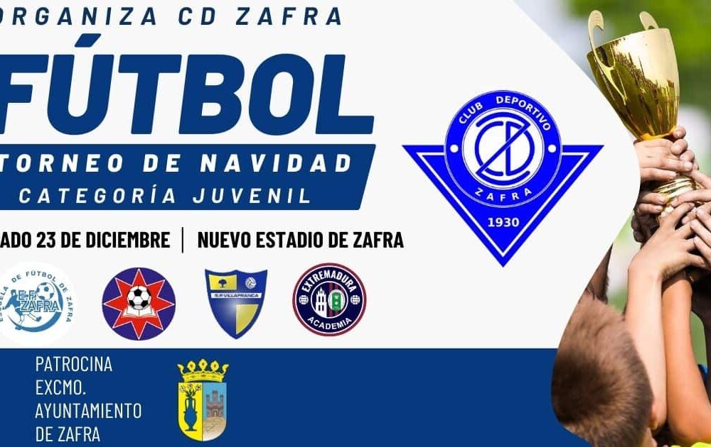 El CD Zafra celebrará el día 23 un trofeo de Navidad para los juveniles