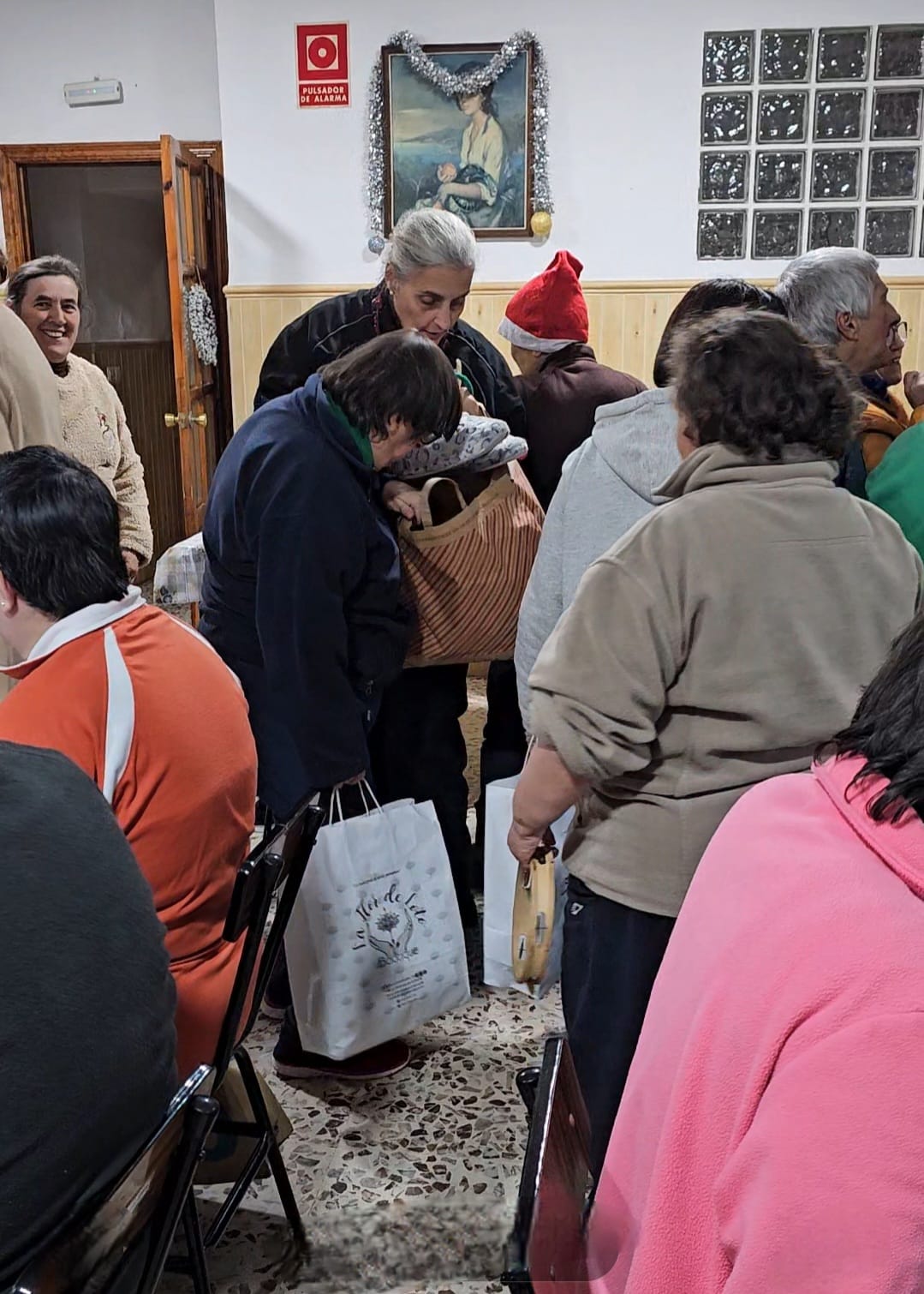 Entrega de regalos y sorpresas