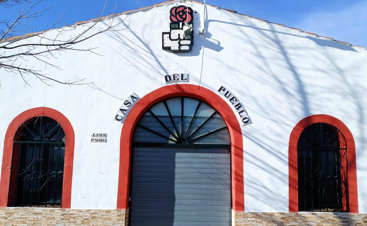Caseta del PSOE en el recinto ferial 
