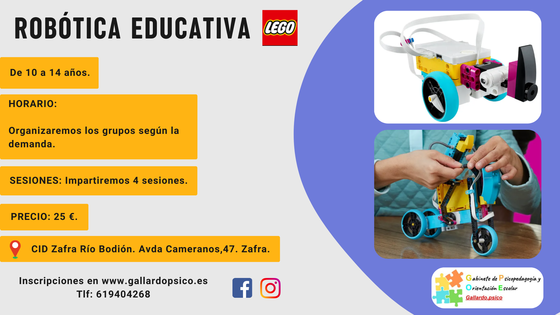 Los niños y jóvenes podrán mejorar sus habilidades educativas con un taller de robótica y otro de técnicas de estudio