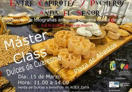 Una master class enseñará a elaborar dulces de Cuaresma