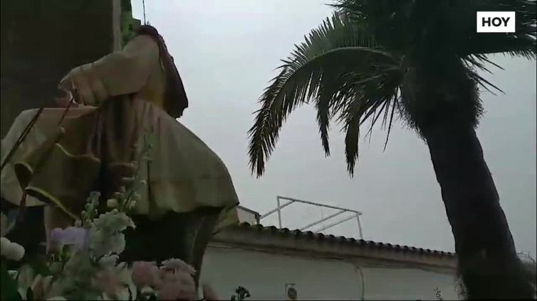 Comienza oficialmente la Semana Santa en Zafra con 'La Borriquita'