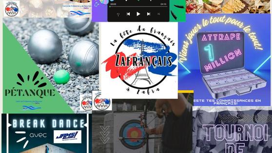 Más de 700 personas entre profesorado y alumnado se darán cita este jueves en el Festival 'Zafraçais'