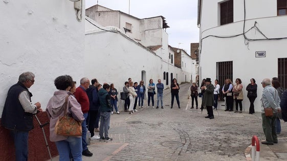 Unas 35 personas disfrutan de 'Zafra calle a calle' por el casco histórico