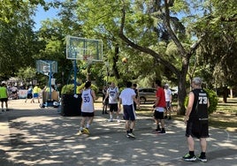 Los partidos se desarrollaron en el Parque de la Paz