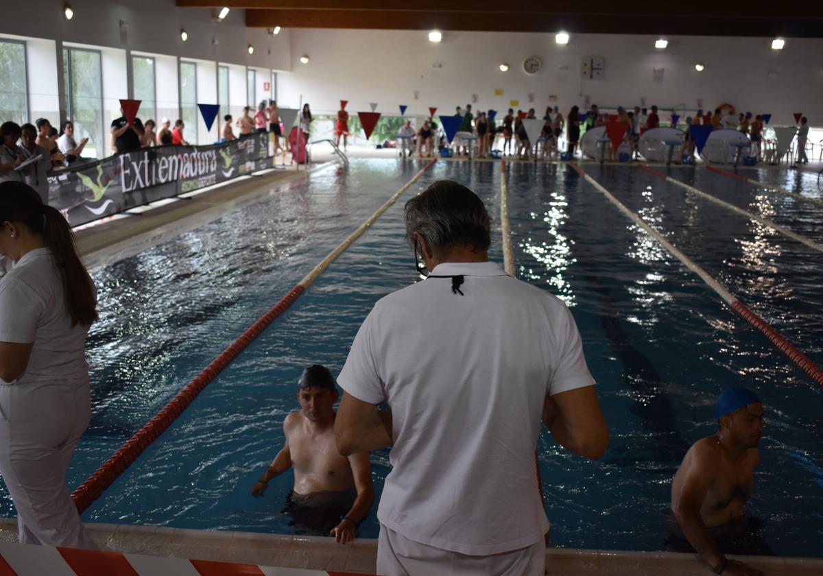 Algunos de los deportistas durane la prueba