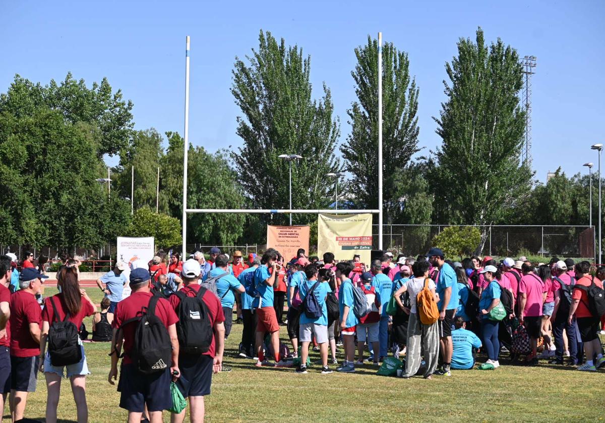 Las XVIII Jornadas Deportivas Regionales de Salud Mental se celebraron con un gran ambiente de deportividad