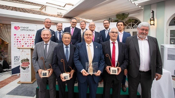 El Congreso Mundial del Jamón reconoció las trayectorias jamoneras estrella