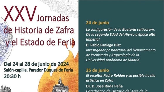 Las Jornadas de Historia de Zafra y el Estado de Feria cumplen sus 25 años