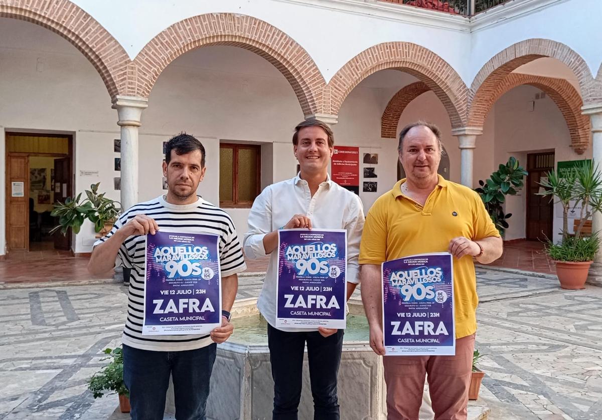 La gira 'Aquellos maravillosos 90s' llega a Zafra el viernes 12 de julio con música en directo, concursos y regalos