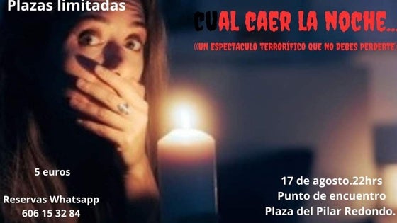 El público podrá disfrutar del terror interactivo 'Al caer la noche'