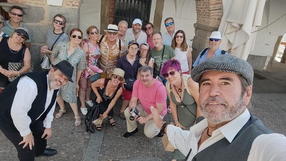 El público disfrutó recorriendo 'Zafra calle a calle' de Toledillo a Tetuán