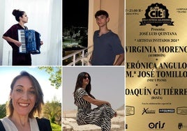 Artistas que actuarán en la gala el próximo viernes