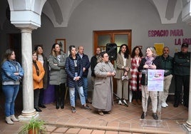 Acto institucional en el Centro Sociocultural García de la Huerta