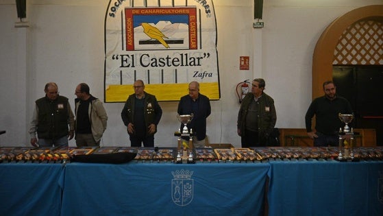 Entregados los premios del XXVIII Concurso Ornitológico 'Ciudad de Zafra'