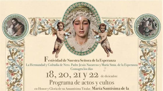 La Hermandad del Nazareno celebra la Festividad de la Esperanza con varios actos