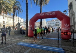 Un gusamo muy divertido recorrió las calles en la San Silvestre