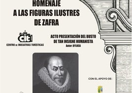 El CIT erige un busto a Pedro de Valencia en el 470 aniversario de su nacimiento