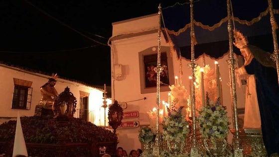 El Cristo de la Humildad y Paciencia y la Virgen de la Salud se volverán a encontrar este Miércoles Santo