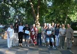 Los premiados en la entrega de premios