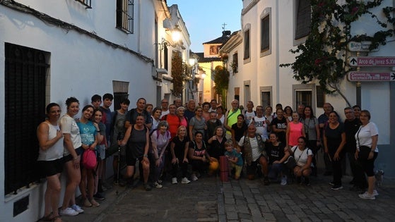 Unas 60 personas disfrutaron de la 'Noche estelar en Zafra'