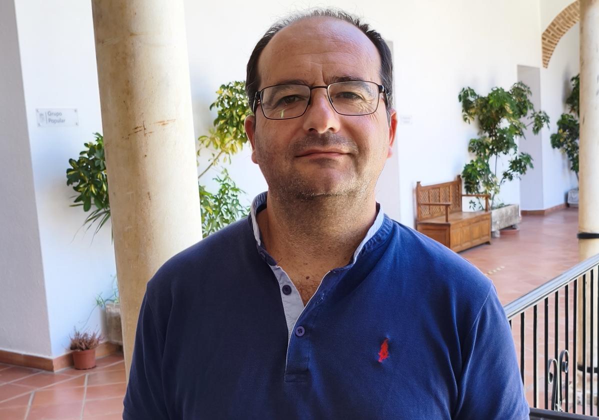 El concejjal Javier Domingo Jaramillo