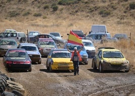 Inicio de una de las carreras