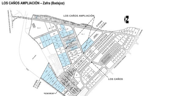 SEPES comercializa 41 parcelas de la actuación 'Los Caños Ampliación' en Zafra