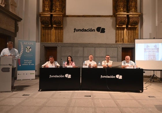 Componentes de mesa durante las jornadas