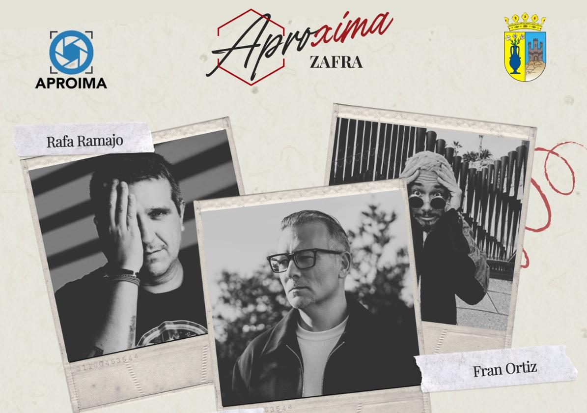 Las jornadas fotográficas 'Aproxima' reunirán en Zafra a Rafa Ramajo, Enrique de Arteextremeño y Fran Ortiz