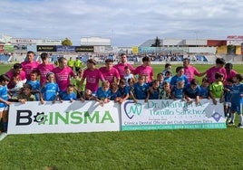 Once inicial en el partido ante el Mérida Promesas