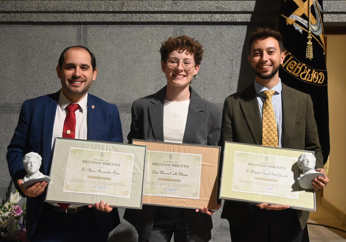 Los tres jóvenes reconocidos