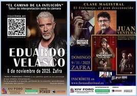 Carteles de las actividades
