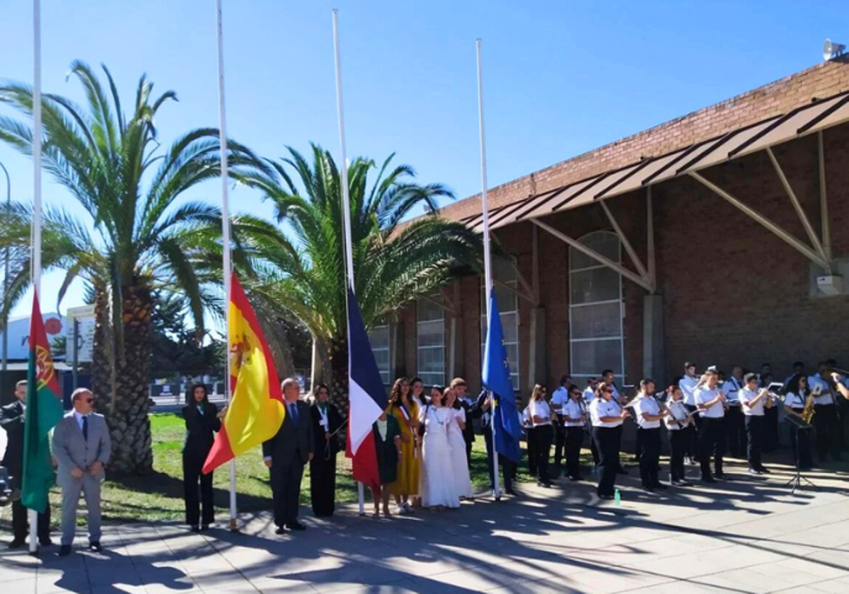 Uno de los actos celebrados en Zafra con las ciudades hermanas