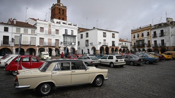 Vespaclásicos Zafra reunió a unos 40 vehículos en una nueva ruta