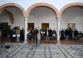 Intervención de la concejala de Igualdad durante el acto