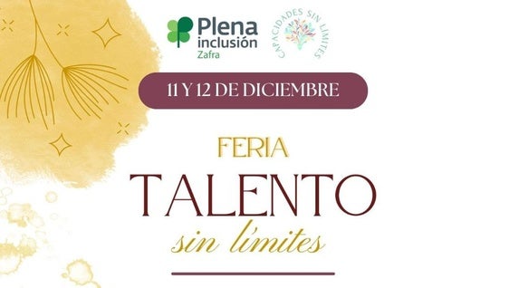 Plena Inclusión celebra su feria comunitaria Talento Sin Límites en el Mercado de Abastos
