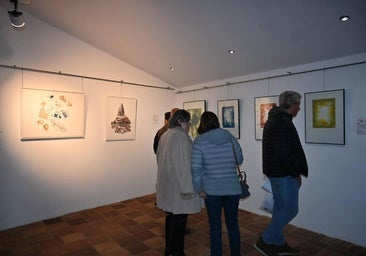 Algunas de las obras que pueden verse en la muestra