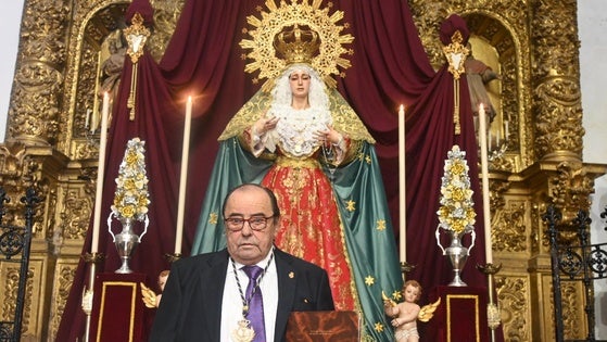 Antonio Martínez Guillén exaltó con devoción y fe a la Virgen de la Esperanza