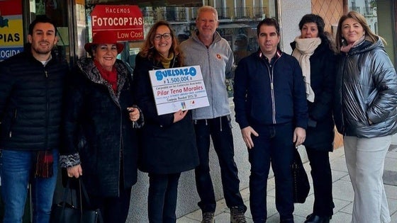 Pilar Tena Morales gana 'El Sueldazo del Comercio Asociado' de la campaña de Navidad dotado con 1.500 euros