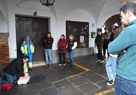 Una de las acciones formativas desarrolladas en la Plaza Chica